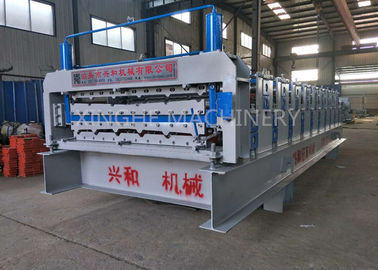 ประเทศจีน High Capacity Metal Roof Forming Machine For 0.3 - 0.8mm Thickness Steel Plate ผู้ผลิต