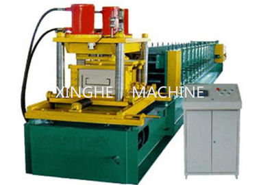 ประเทศจีน 7.5 KW Galvanized Steel Purlin Roll Forming Machine With 6 Ton High Capacity ผู้ผลิต