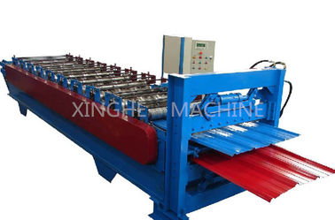 ประเทศจีน PPGI Steel Double Layer Roll Forming Machine For Making Factory Wall Panel ผู้ผลิต
