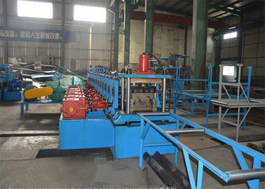 ประเทศจีน 380V Highway Guardrail Roll Forming Machine / Roll Former Machine With Decoiler ผู้ผลิต