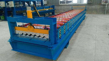 ประเทศจีน 4.0kw Automatic Roll Forming Machines For 0.40 - 0.80 Mm Thickness Material ผู้ผลิต