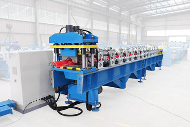 ประเทศจีน Glazed Tile Ridge Cap Roll Forming Machine With 8 - 12m / Min Forming Speed ผู้ผลิต