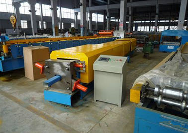 ประเทศจีน 4kw Aluminium Gutter Roll Forming Machine With Metal Sheet Bending Machine ผู้ผลิต