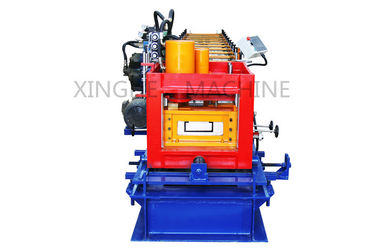 ประเทศจีน Galvanized Steel C Z Purlin Roll Forming Machine / Z Section Stud Roll Forming Machine ผู้ผลิต
