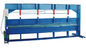 Blue Color 4m Width Hydraulic Sheet Bending Machine For Galvanized Steel Coil ผู้ผลิต