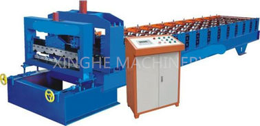 ประเทศจีน Easy Operating Automatic Roll Forming Machines For 840mm Antique Glazed Tile ผู้ผลิต