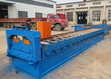 ประเทศจีน Intelligent Cold Roll Forming Machines With 0.6 Inch Chain Link Bearing Drive ผู้ผลิต