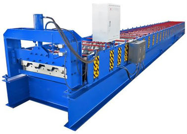 ประเทศจีน 380V Galvanized Steel Floor Deck Roll Forming Machine With 23 Rows Rollers ผู้ผลิต