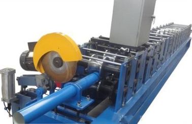 ประเทศจีน Full Automatic Downspout Roll Forming Machine With 0 - 15m / Min Forming Speed ผู้ผลิต