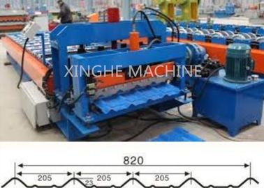 ประเทศจีน 820 Model Automatic Glazed Tile Steel Profile Bending Forming Machine ผู้ผลิต