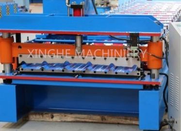 ประเทศจีน Galvanised Steel Sheets Corrugation Roof Panel Roll Forming Machine 12 Months Warranty ผู้ผลิต