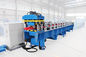 Glazed Tile Ridge Cap Roll Forming Machine With 8 - 12m / Min Forming Speed ผู้ผลิต