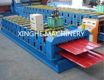 Africa Model  Roof Panel Roll Forming Machines , Aluminium Sheet Metal Rolls ผู้ผลิต